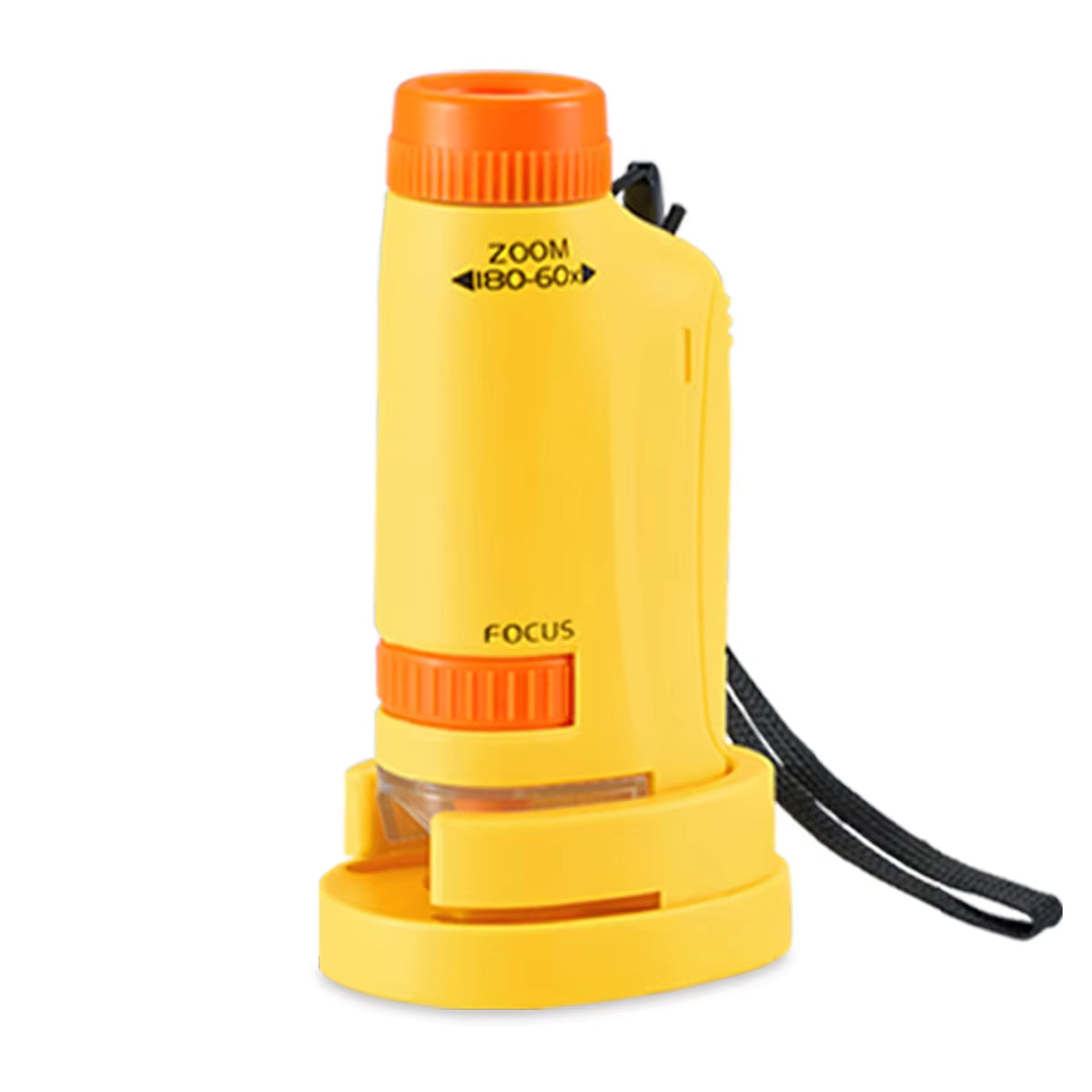 Pocket Microscope for Kids, Handheld Mini STEM & Science Toy LED Light with Specimen, Little Scientist Microscope Gifts for Kids