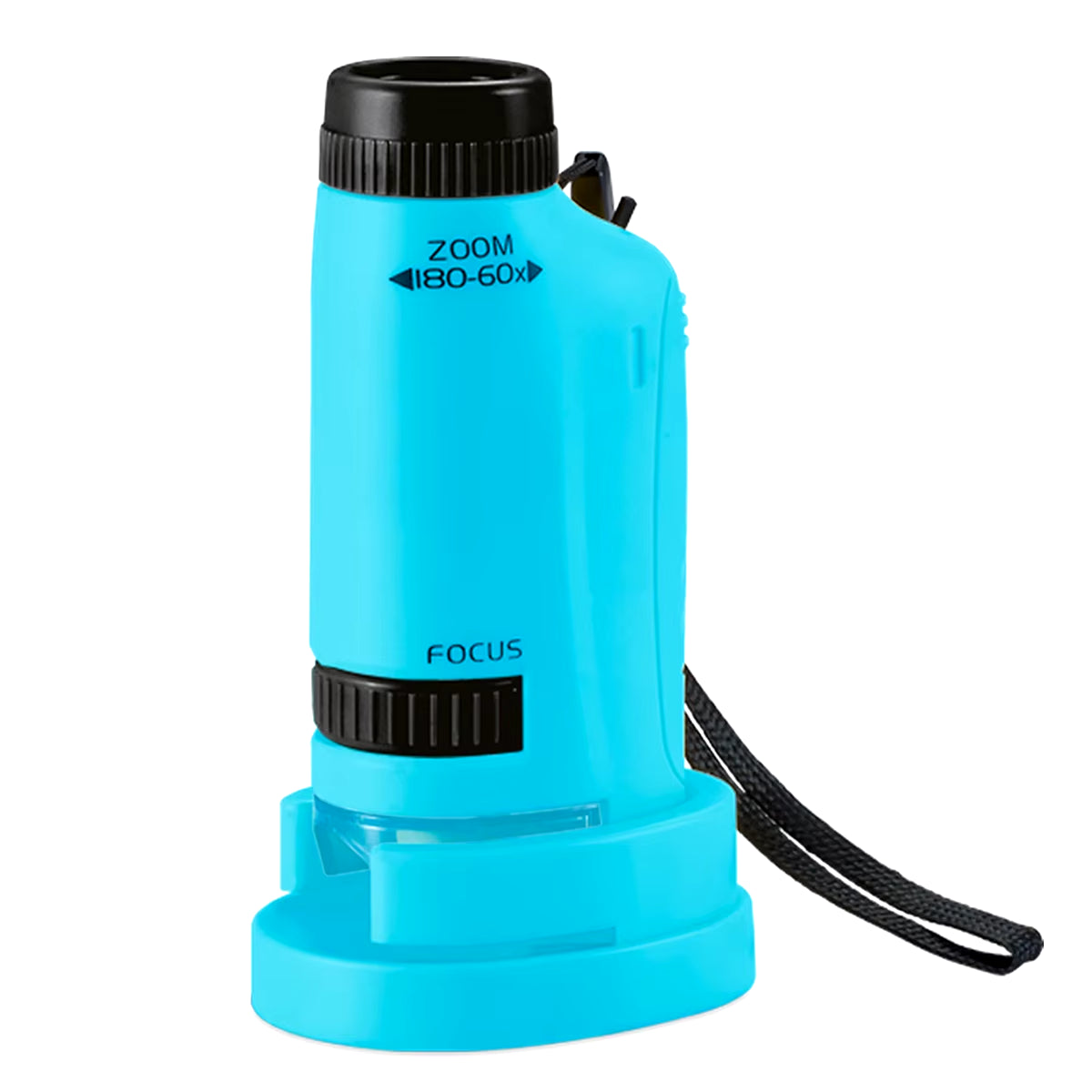 Pocket Microscope for Kids, Handheld Mini STEM & Science Toy LED Light with Specimen, Little Scientist Microscope Gifts for Kids
